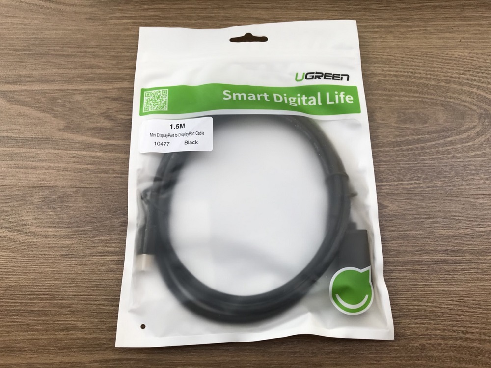 Cáp Mini DisplayPort To Displayport Dài 1,5M Ugreen 10477 Cao Cấp