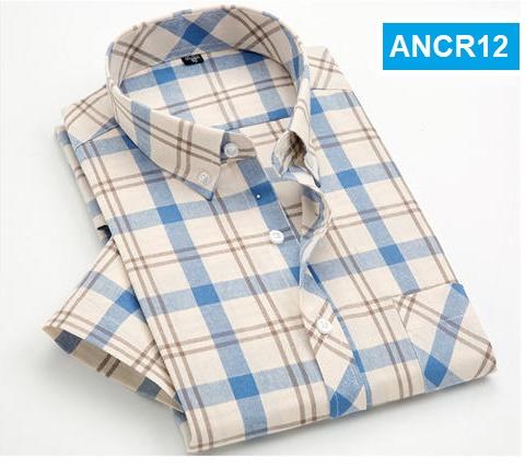 Áo sơ mi nam ngắn tay ca rô