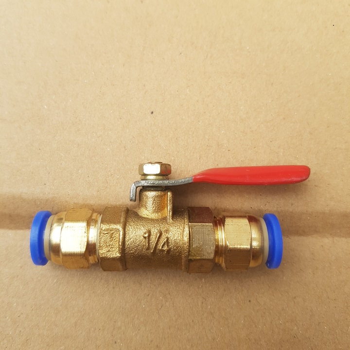 Van khóa ống phun sương 8mm