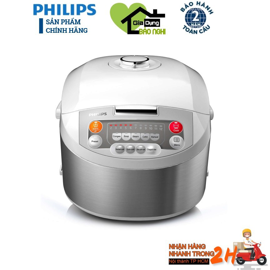 [HCM]Nồi cơm điện Philips HD3038 Hàng chính hãng