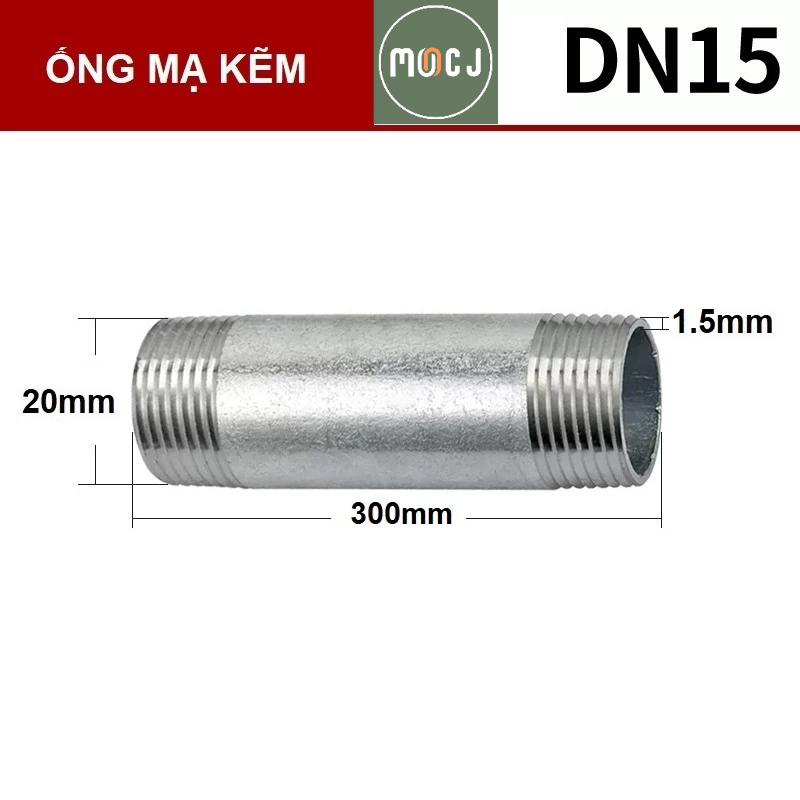 [SIÊU RẺ - SIÊU BỀN ] Linh kiện lắp ghép - ống nước sắt phi 21