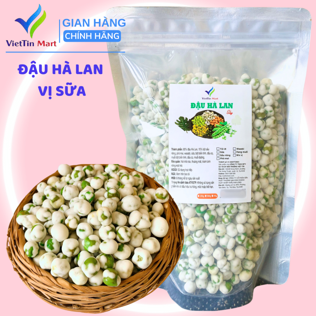 Đậu hà lan sữa - Viettin Mart