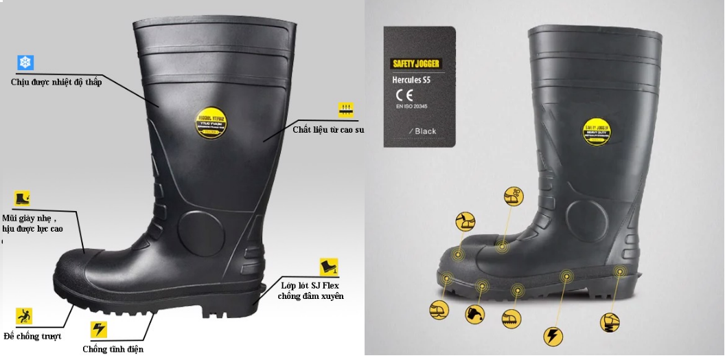 Ủng bảo hộ Safety Jogger Hercules S5