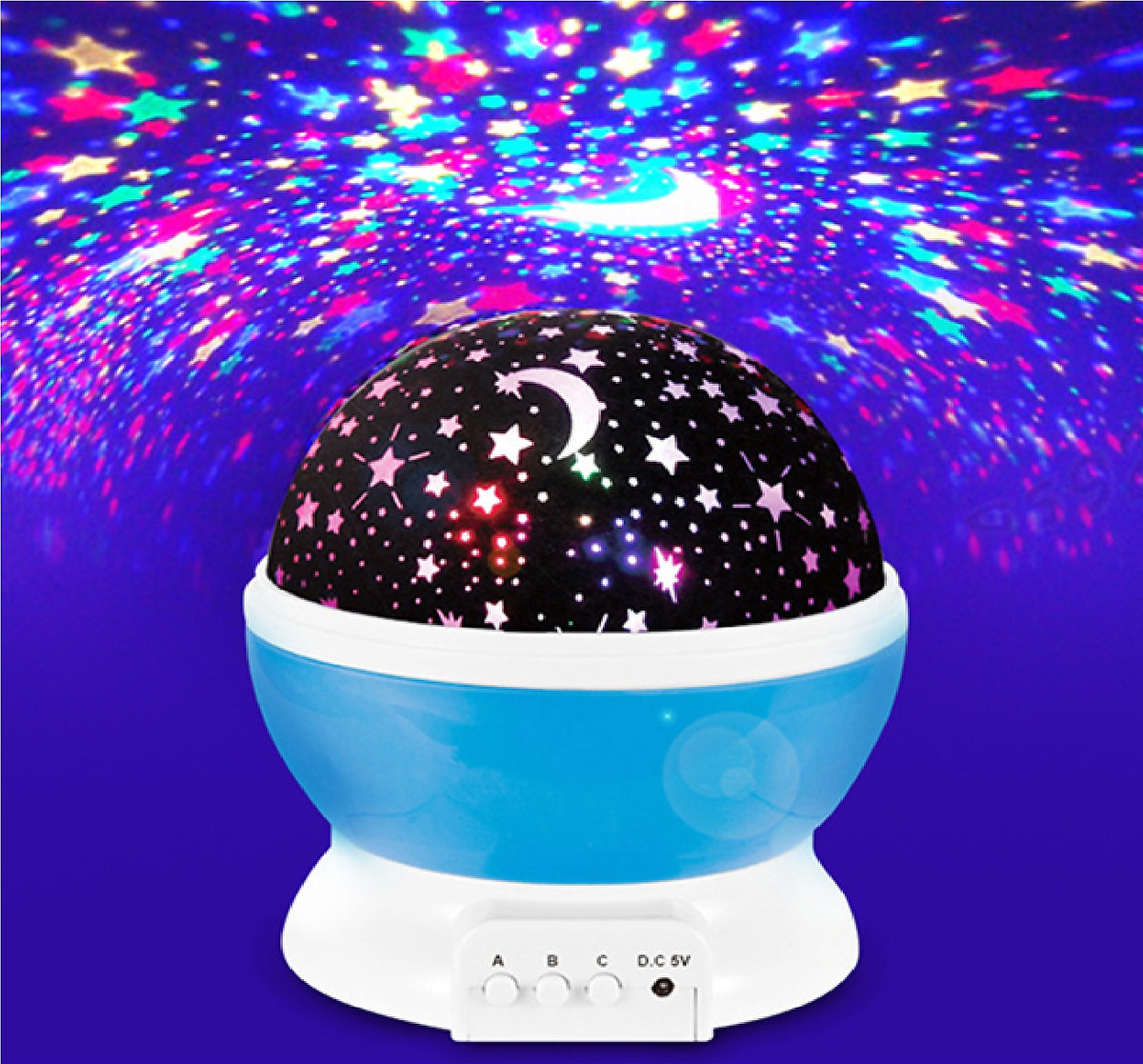 ĐÈN CHIẾU SAO MAGIC - TỰ XOAY 360 ĐỘ ( STAR ) ĐẸP ĐA MÀU SẮC