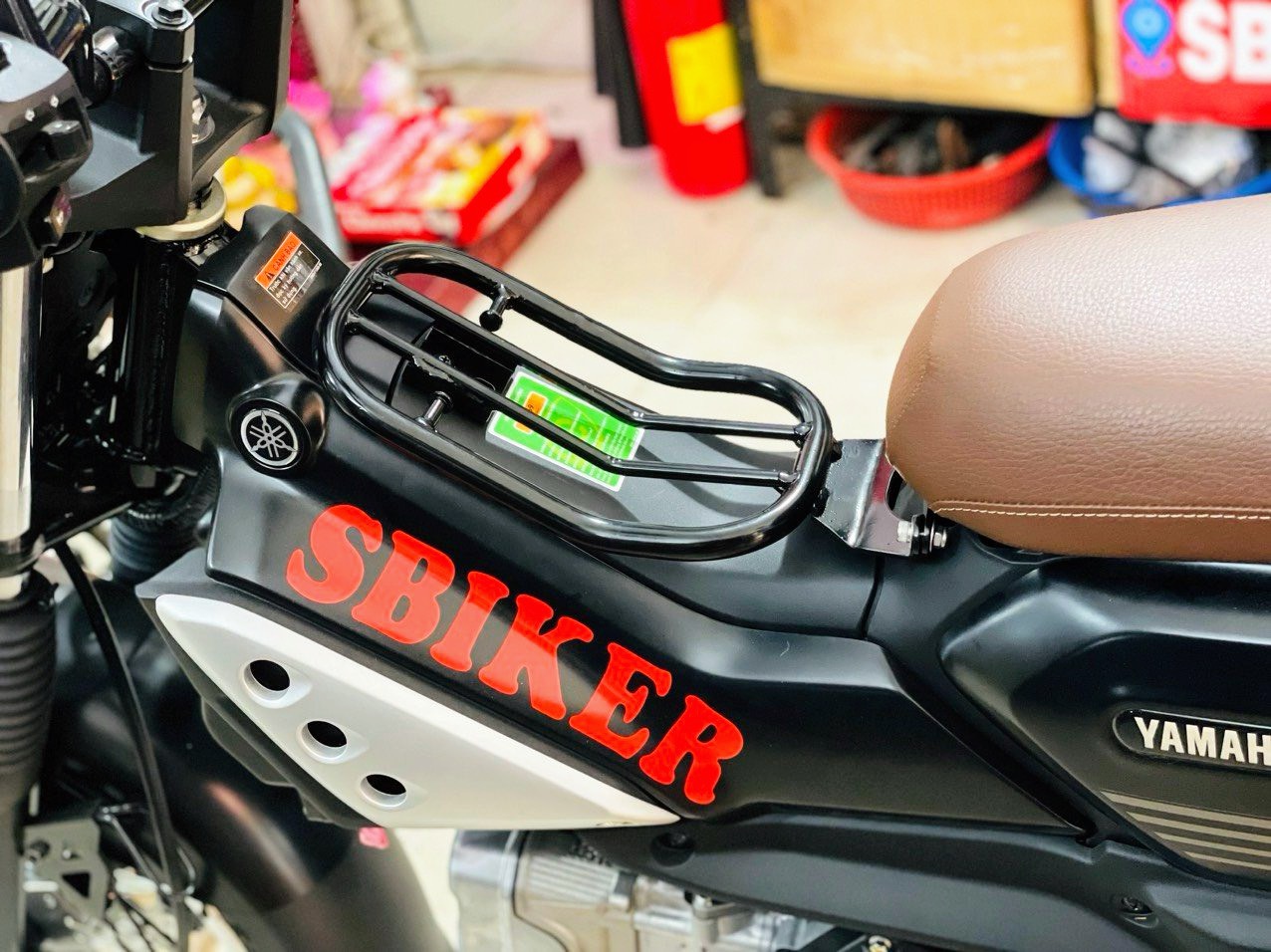 Baga giữa GTR yamaha PG1 ,PG-1 đen nhám