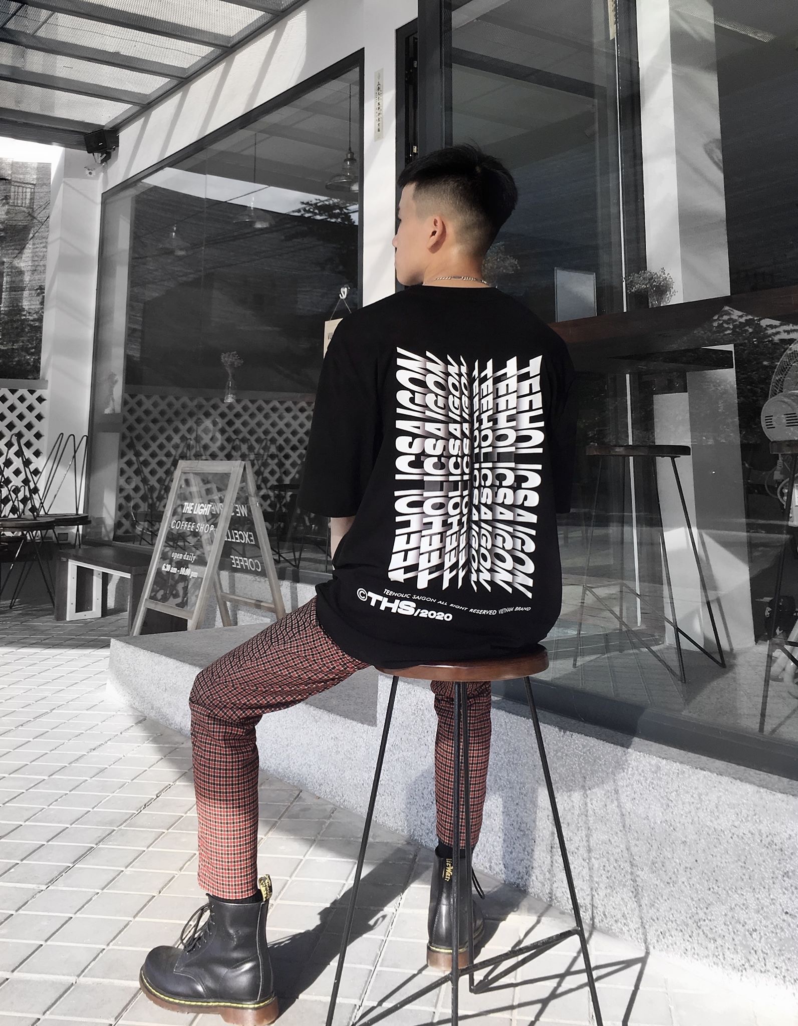 TEEHOLIC Áo Thun Unisex Form Rộng In Logo Teeholic