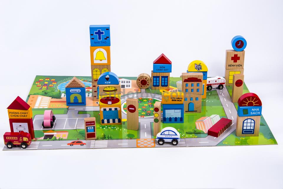 [Hoàn tiền 10%]Thành phố tương lai winwintoys