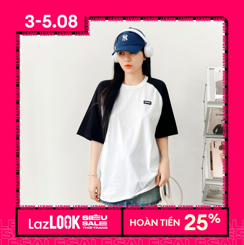 [lazsohot1 -20% đơn 99K] Áo thun Vergency nam nữ Raglan/ Gray, white, begei