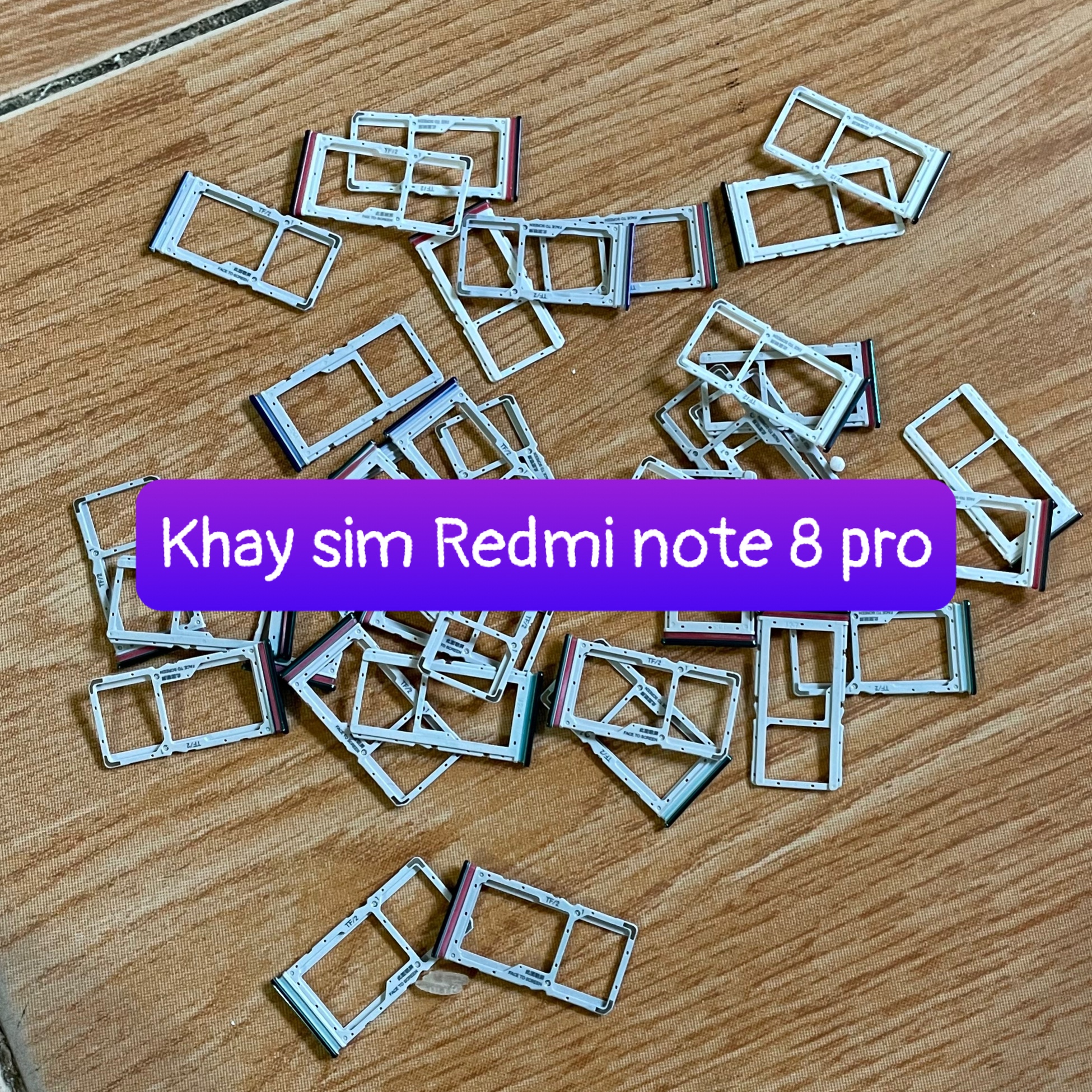 Khay sim Redmi note 8 pro