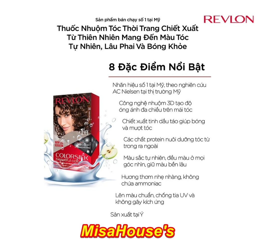 Nhuộm tóc thời trang Revlon Colorsilk 3D