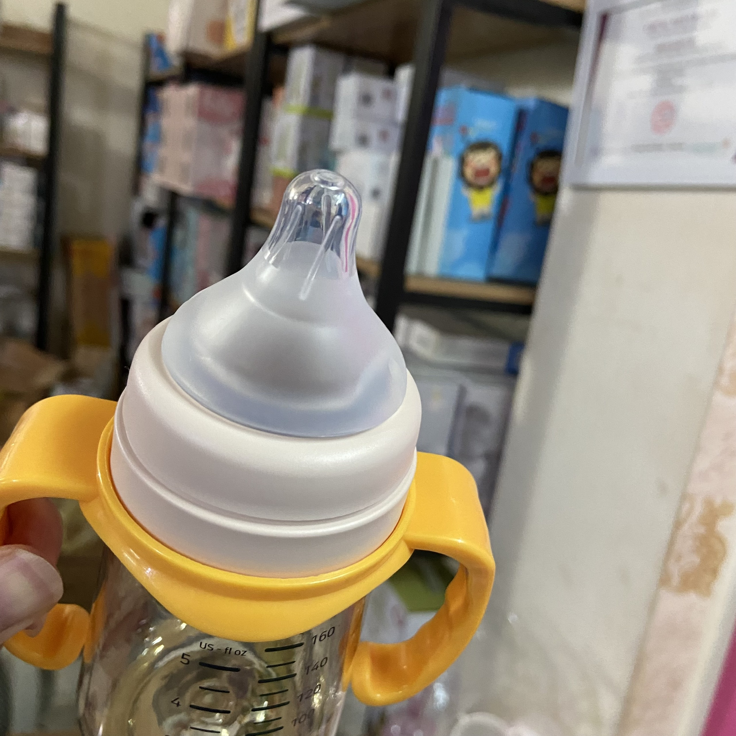 Núm ti Spectra bình cổ rộng loại mới hộp 2 núm