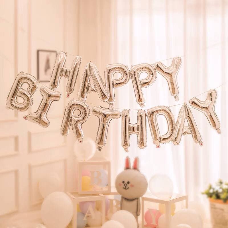Bóng chữ Happy Birthday