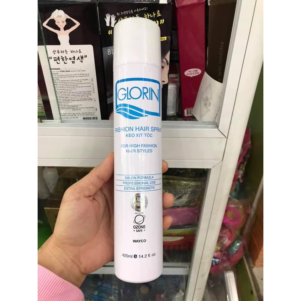 [HCM]Keo xịt tóc mềm Glorin Fashion Hair Spray 420ml - 4429 cam kết sản phẩm đúng mô tả chất lượng đảm bảo