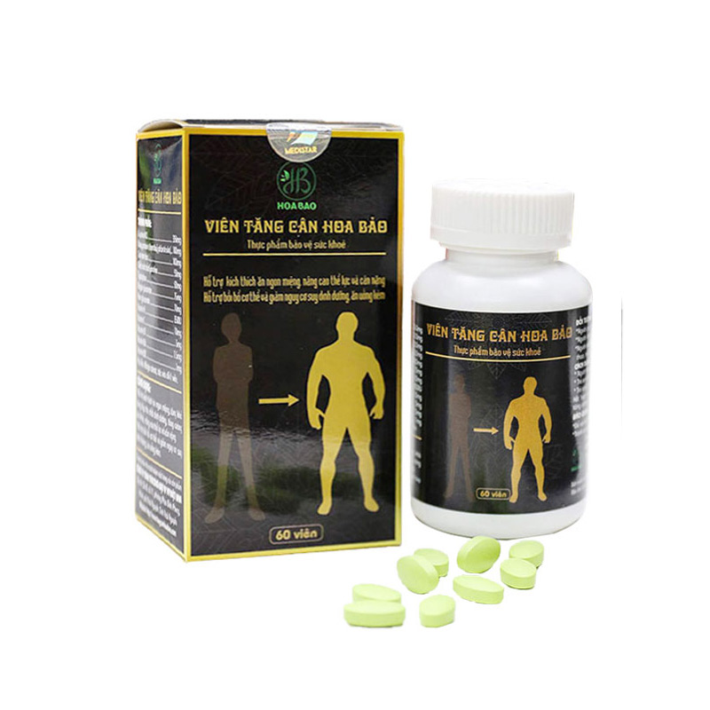 [CHÍNH HÃNG – GIÁ SỈ] Viên tăng cân Hoa Bảo( Hộp Mới 22 Viên) - Green Pharma 1