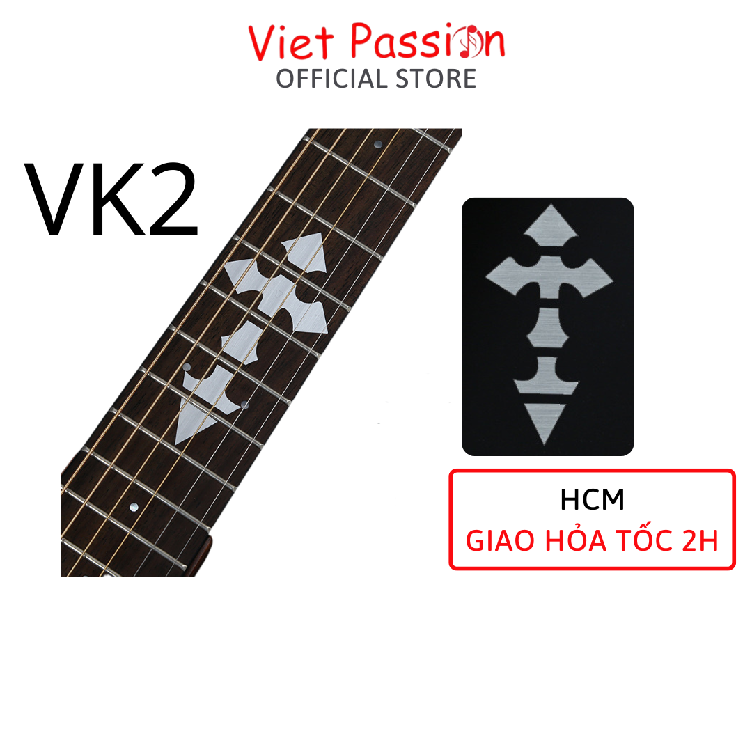 Sticker Miếng dán trang trí cần đàn guitar nhiều mẫu lựa chọn Viet Passion HCM