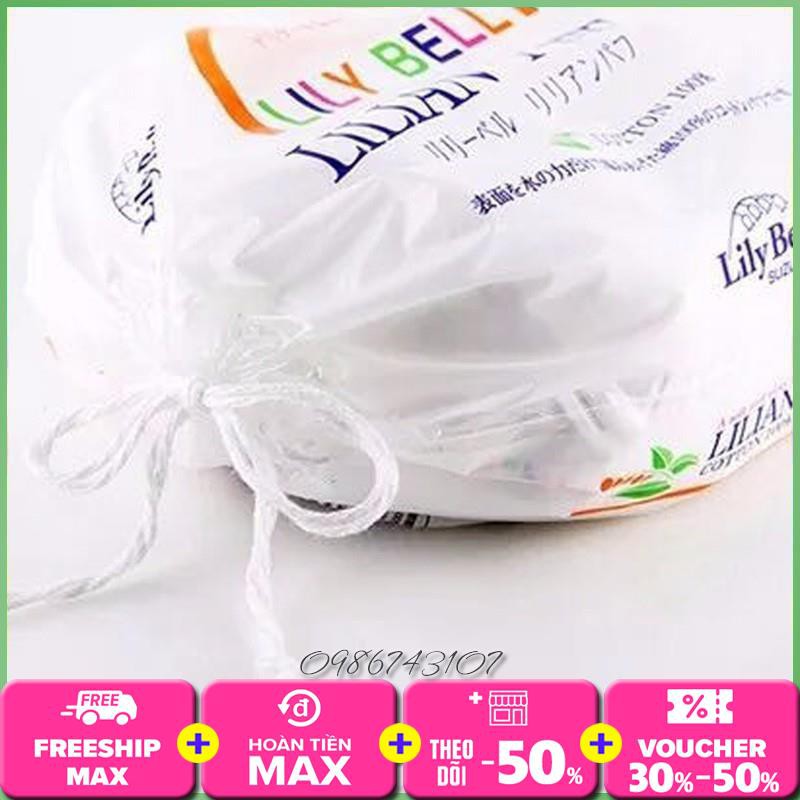 Bông tẩy trang Lily Bell 222 miếng