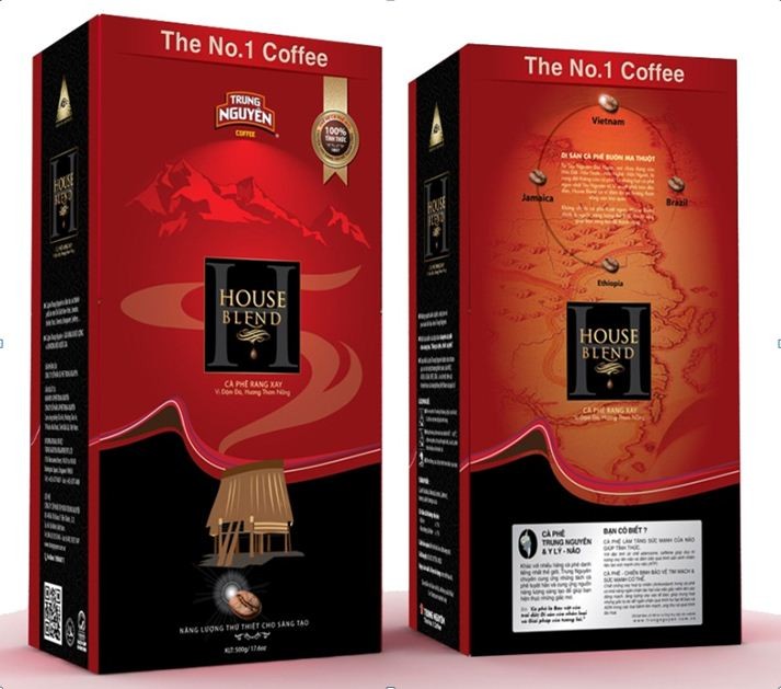 HCMCà phê rang xay Trung Nguyên - Cà phê House Blend
