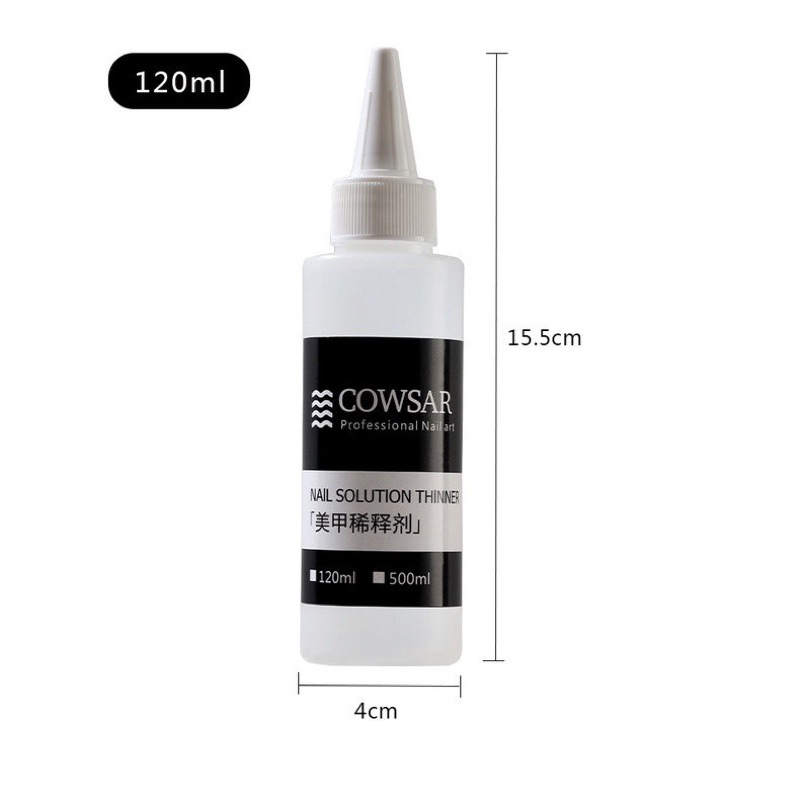 Dung dịch nước pha loãng sơn gel 120ml