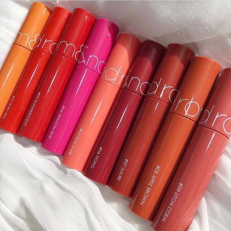 [HCM][Best Seller][4 Màu Mới 10-13] Son Tint Lì Romand Juicy Lasting Tint