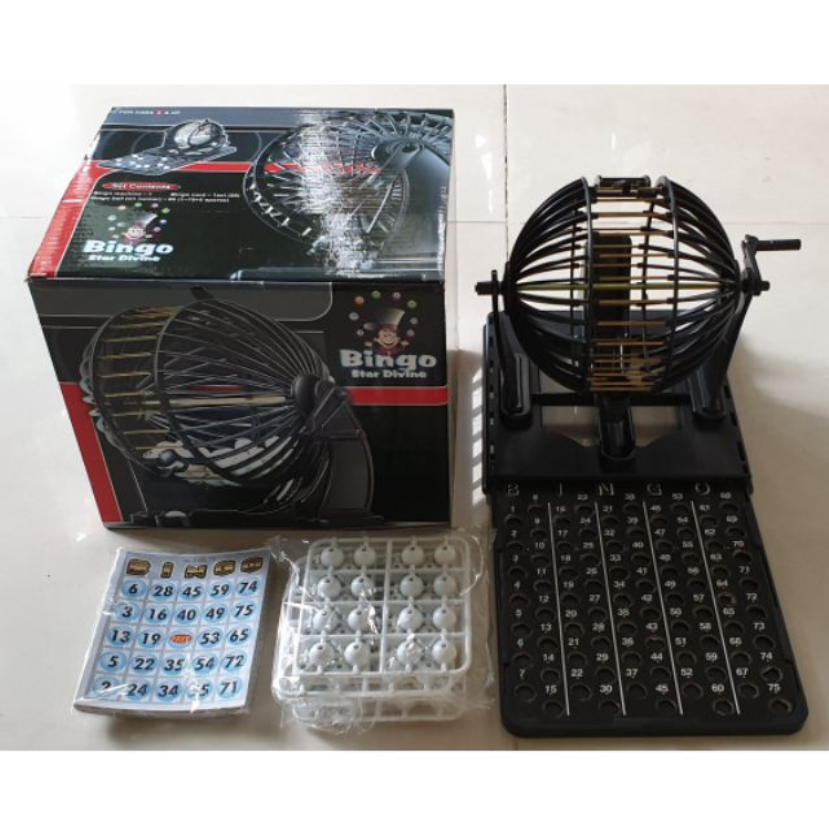 Bộ Đồ Chơi Lô Tô Bingo Machine YF397 Cao Cấp