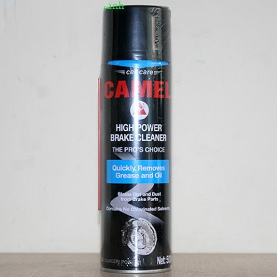 [HCM][Tẩy rửa phanh thắng ô tô xe máy] CAMEL BRAKE CLEANER 500ML