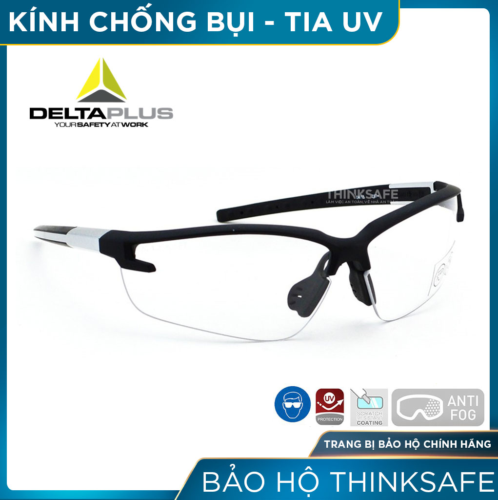 Deltaplus fuji2 safety glasses dust-proof UV protection multi-function road bike work glasses dust-Intl