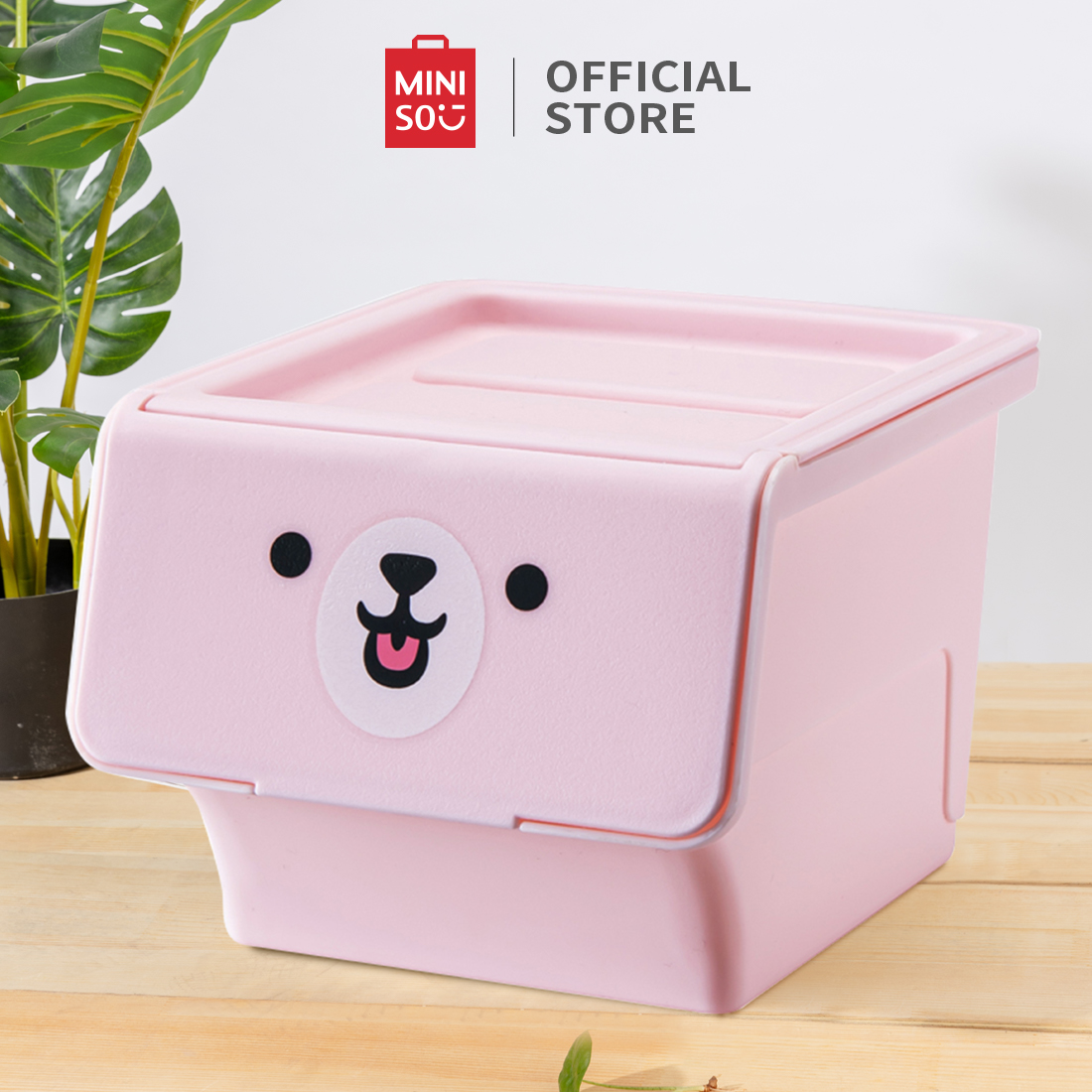Thùng đựng đồ miniso Mini Family(Bun Bun)