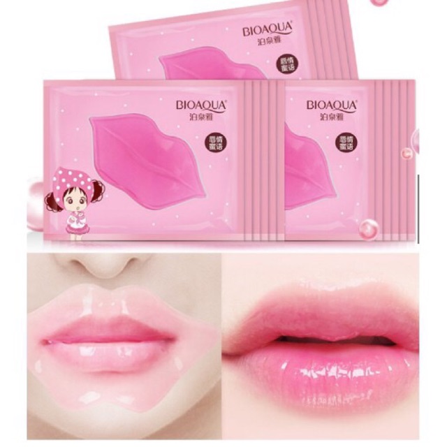 [HCM]Combo 5 Miếng Mặt Nạ Dưỡng Môi Bioaqua