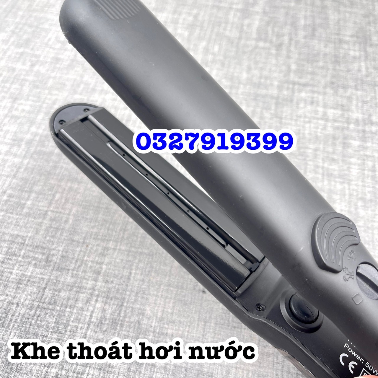 Professional 0088 - Máy duỗi tóc hơi nước cao cấp, chất liệu gốm ceremic chống dính, 6 mức nhiệt độ, dây xoay 360 độ, bảo hành 03 tháng