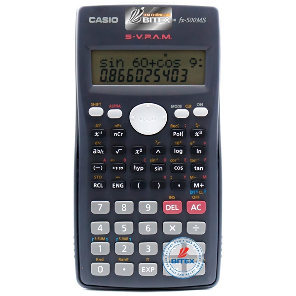 Fahasa - Máy Tính Casio Fx500MS