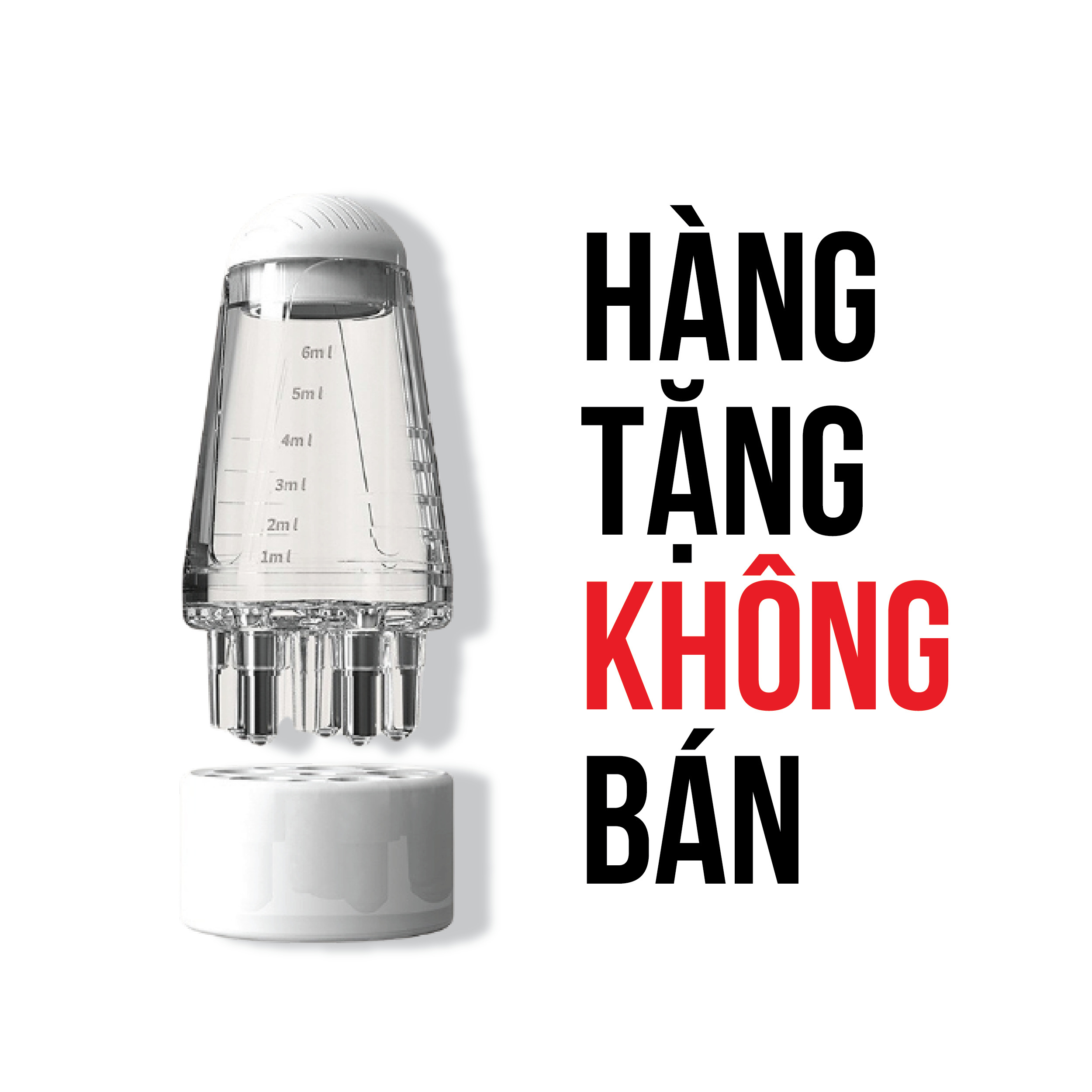 (HÀNG TẶNG, KHÔNG BÁN) LƯỢC MASSAGE ĐẨY TINH CHẤT