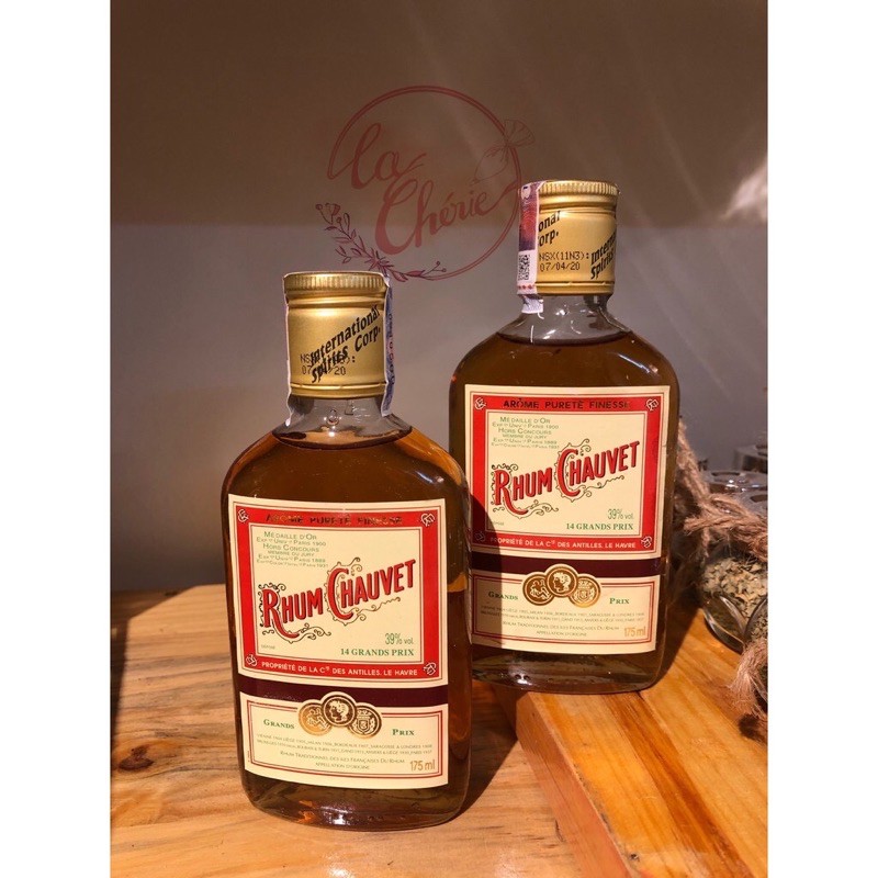 Hương Rum Chauvet 175Ml