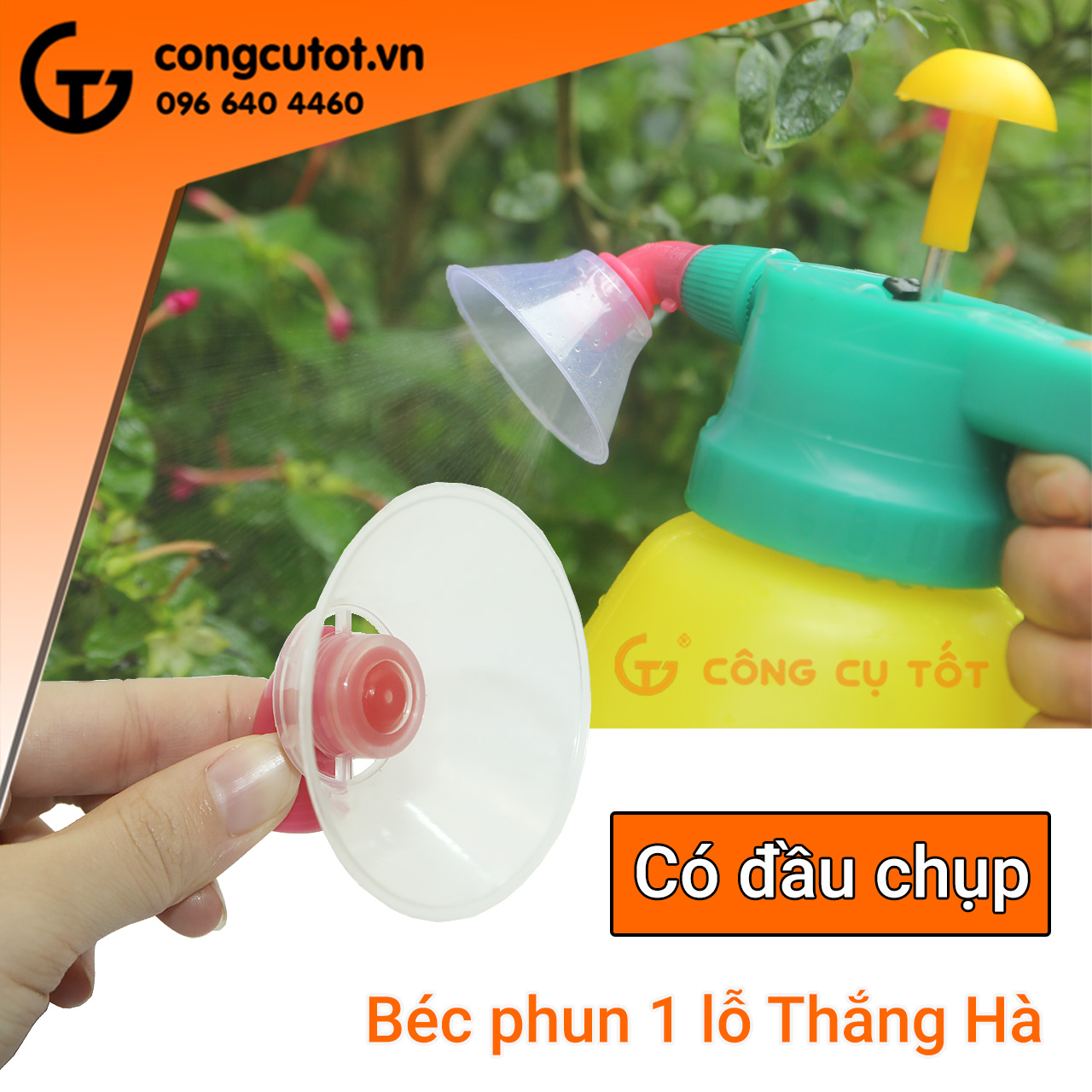 Béc phun sương tưới cây, tưới nước Thắng Hà