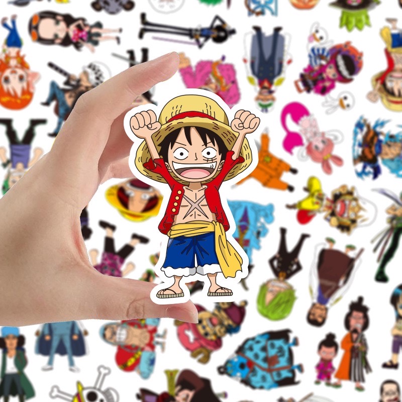 [HCM]Sticker Hình Dán Anime One Piece 2
