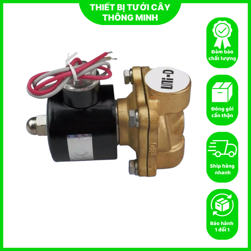 Van Điện Từ Đồng Unid 34mm Điện 220v