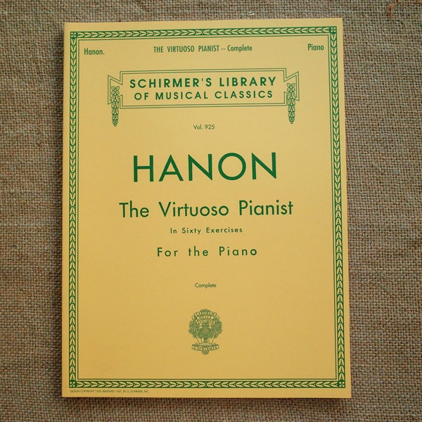 [AUTHENTIC 100%] Sách luyện ngón piano Hanon (G. Schirmer, Inc) - Moonbird