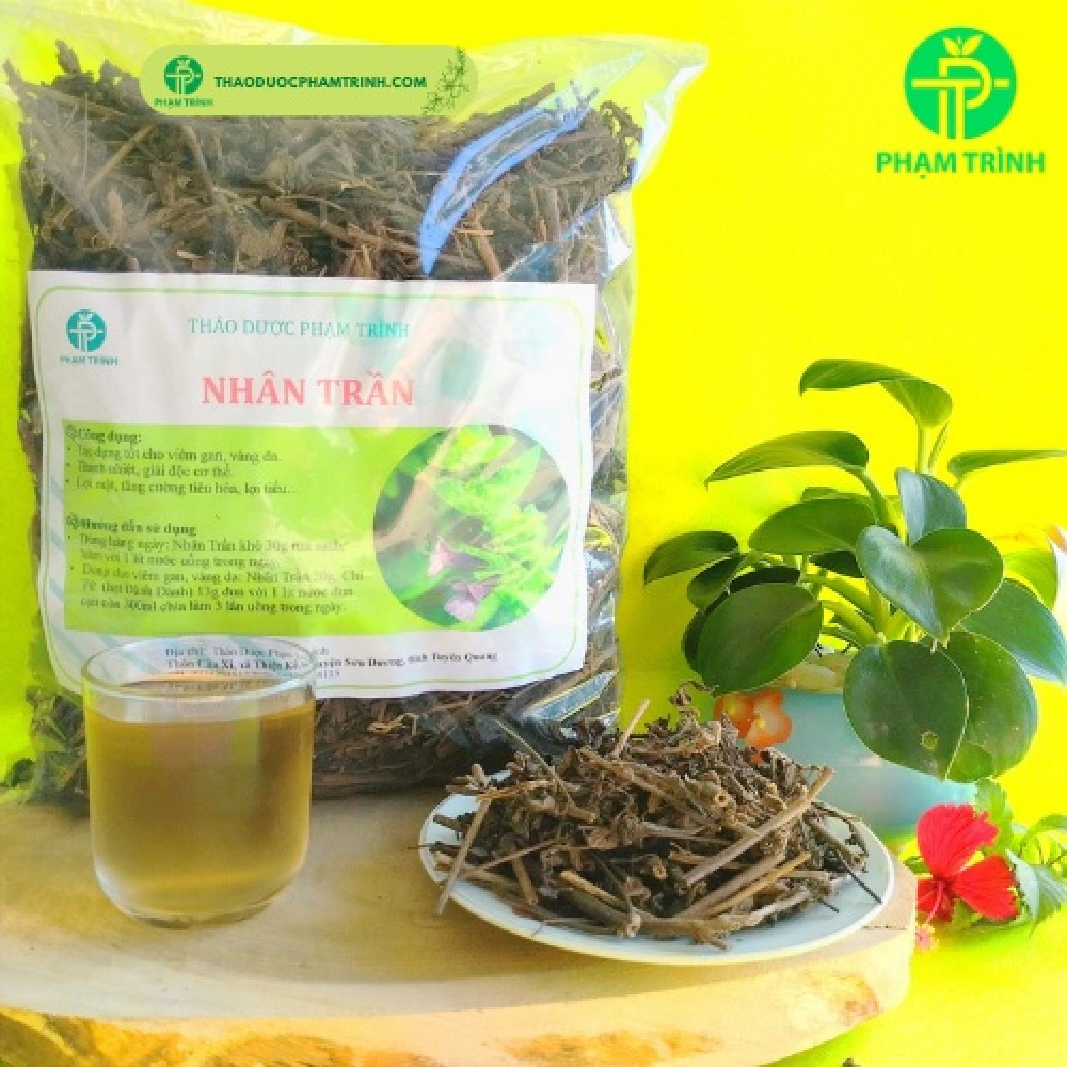 CÂY NHÂN TRẦN KHÔ - THANH NHIỆT GIẢI ĐỘC