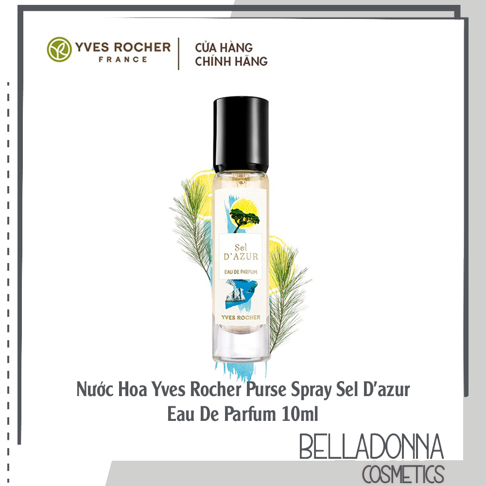 [HCM][CHÍNH HÃNG] Nước Hoa Yves Rocher Purse Spray Eau De Parfum 10ml Pháp