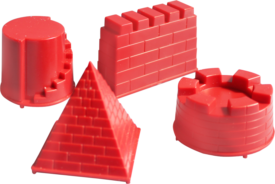 Plastic mould for play Motion Sand