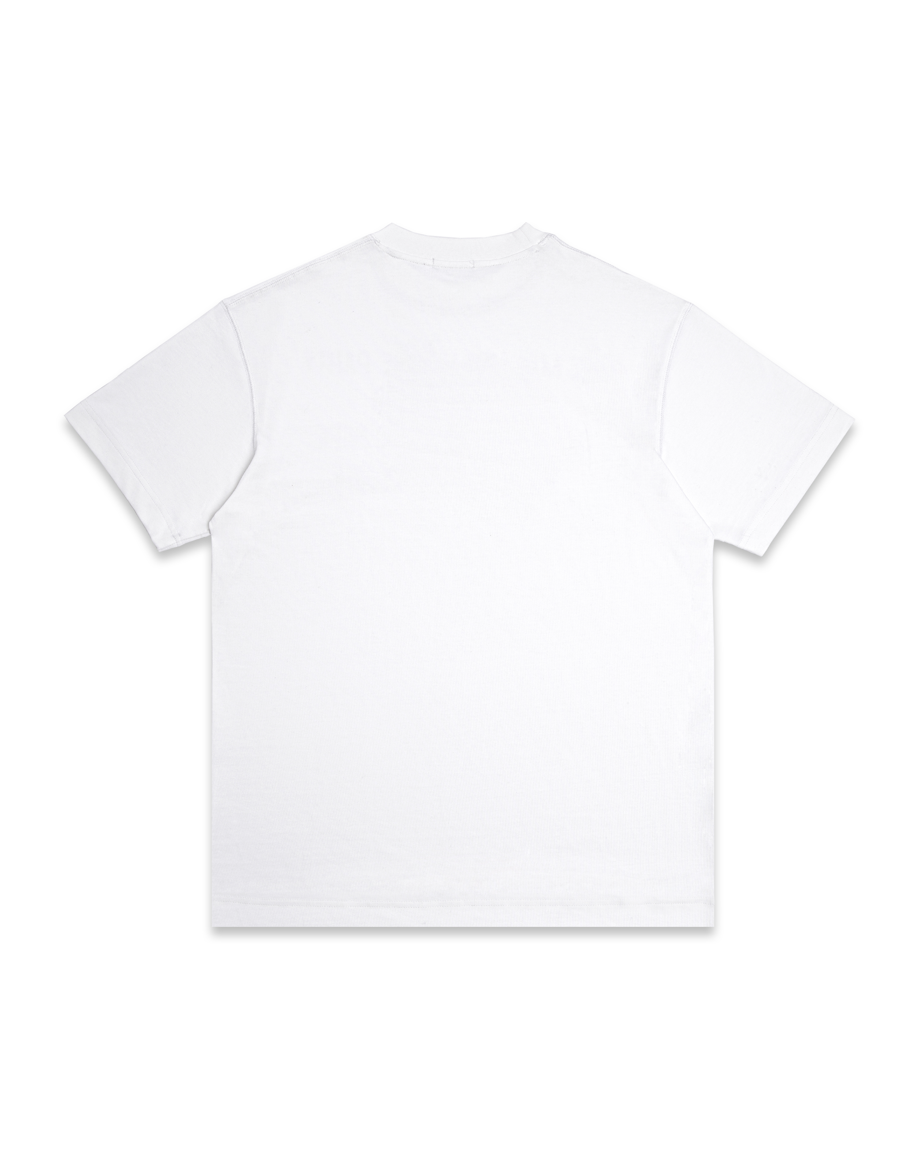 PARTY BUTTON WHITE TSHIRT