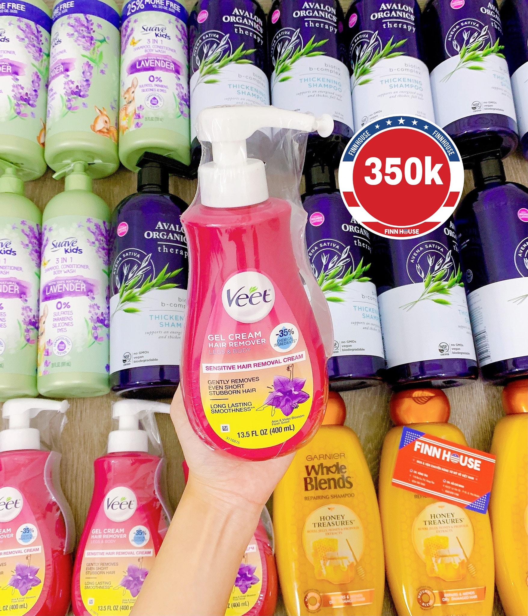Kem tẩy lông VEET 400ml