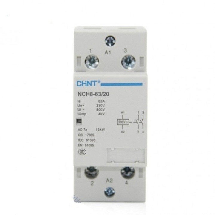 Khởi động từ 1 pha 63A CHINT NCH863A - NCH863A