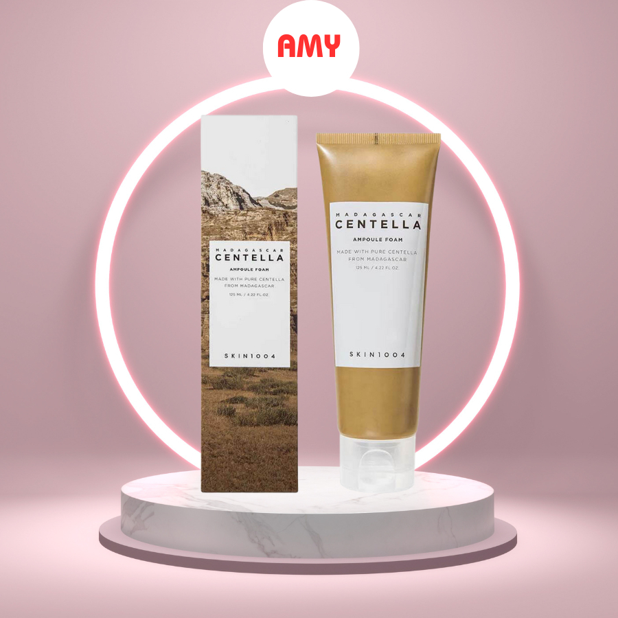 sũa rửa mặt rau má centella skin1004