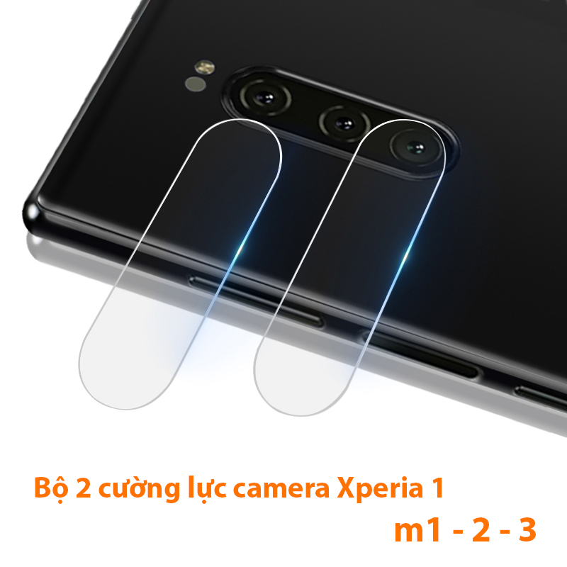 Cường lực dẻo camera Sony Xperia 1 mark 1-2-3 [2 cái]