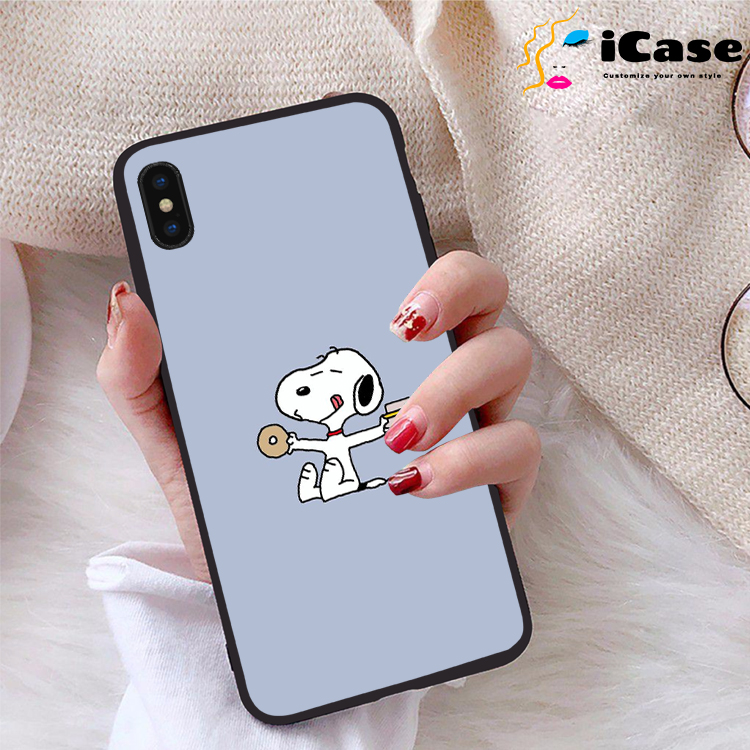 Ốp lưng iPhone Xs Max viền dẻo TPU BST Snopy