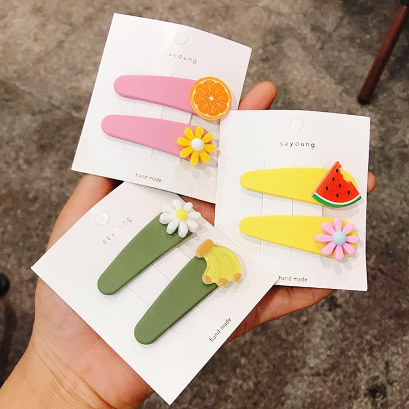 [HCM]Set 2 kẹp tóc Trái cây 4 mùa XINH - NHShop