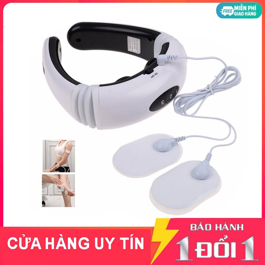 Máy massage xung điện nhật bản masage cổ vai gáy 3d kl-5830 thông minh đem lại cảm giác thoải mái dễ chịu giảm đau hiệu quả