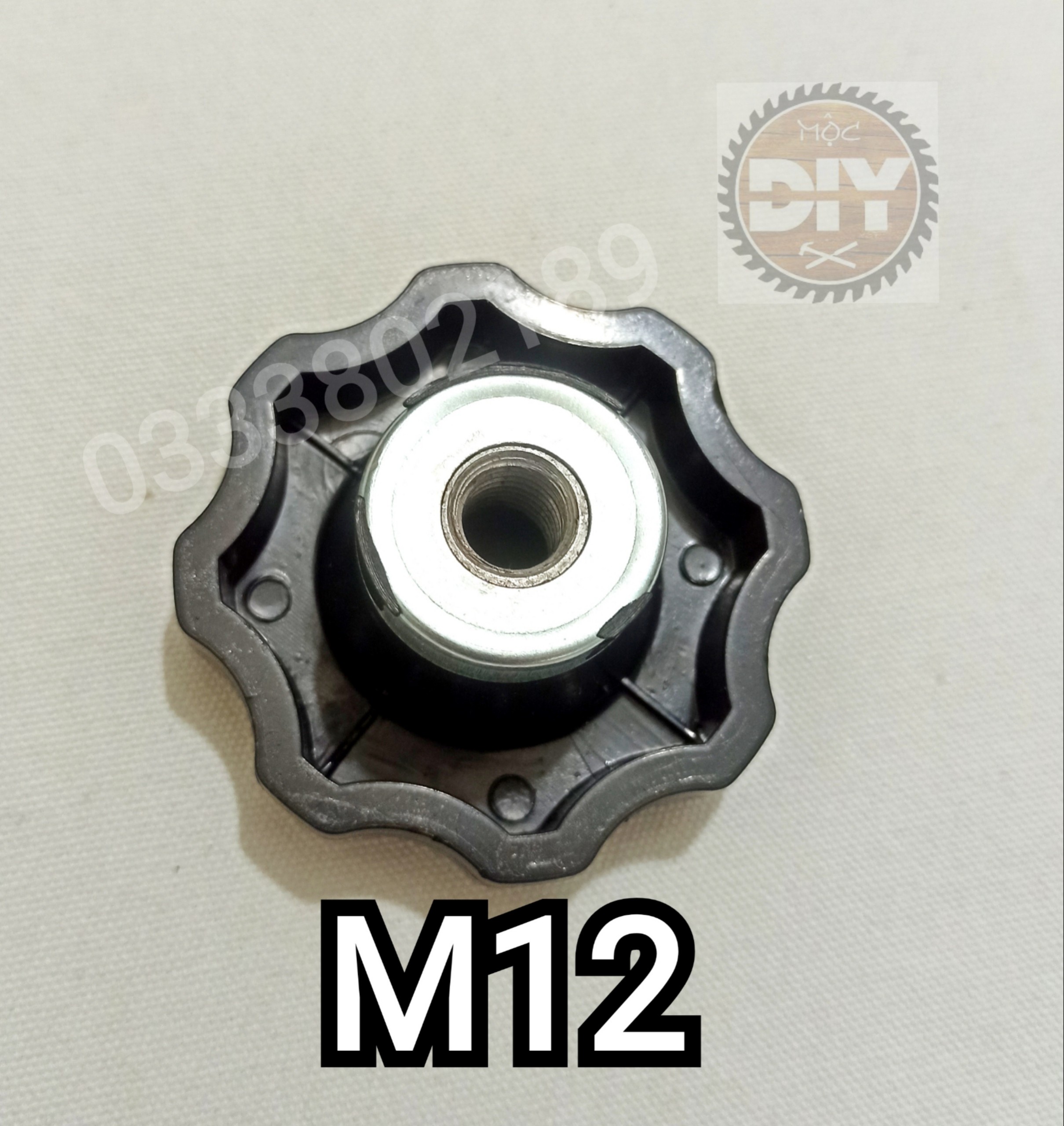 [HCM]Núm vặn nhựa lỗ ren M10, M12,M14,M16 (2 cái)