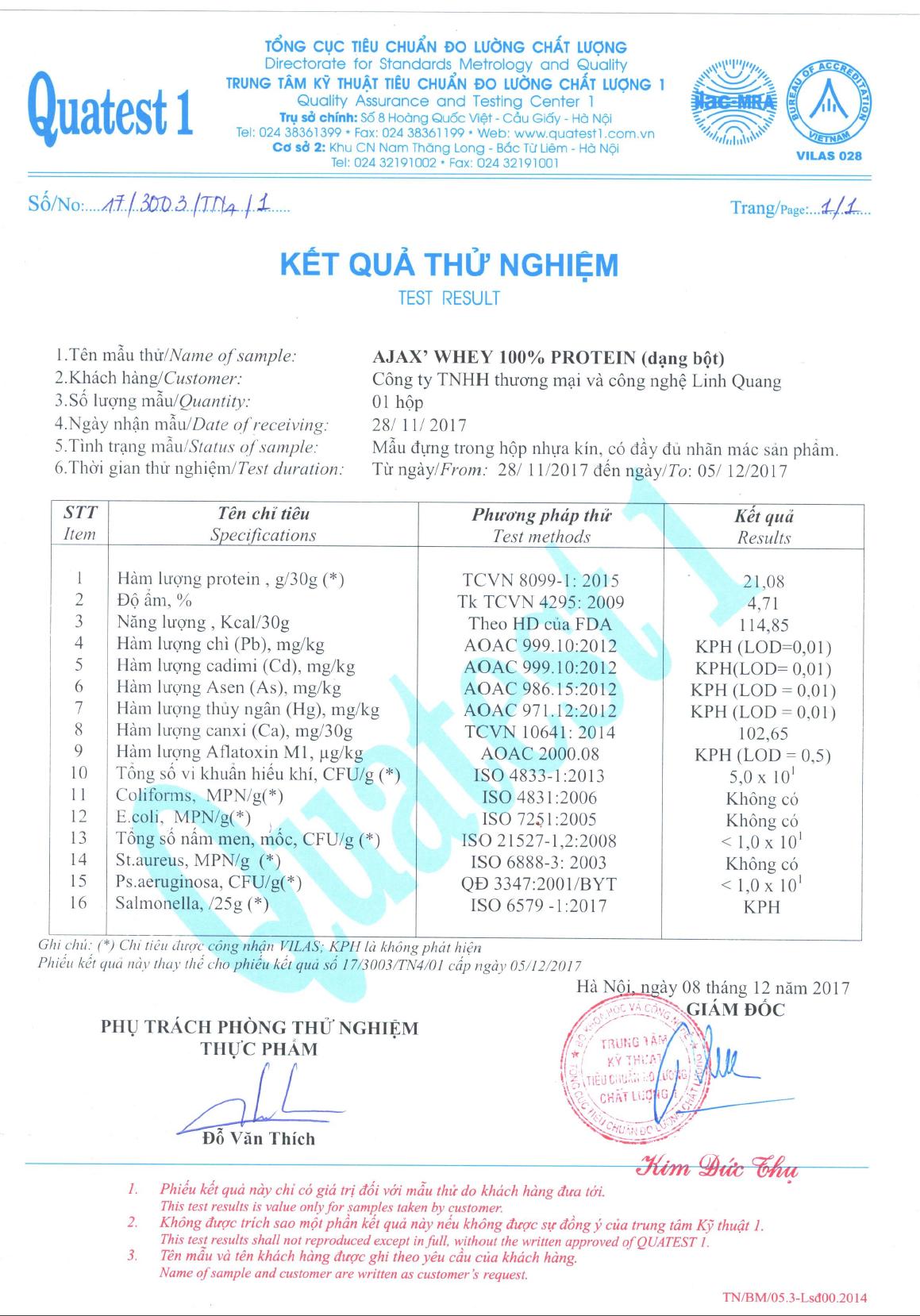 Thực phẩm bổ sung vitamin giúp tăng cơ 900G