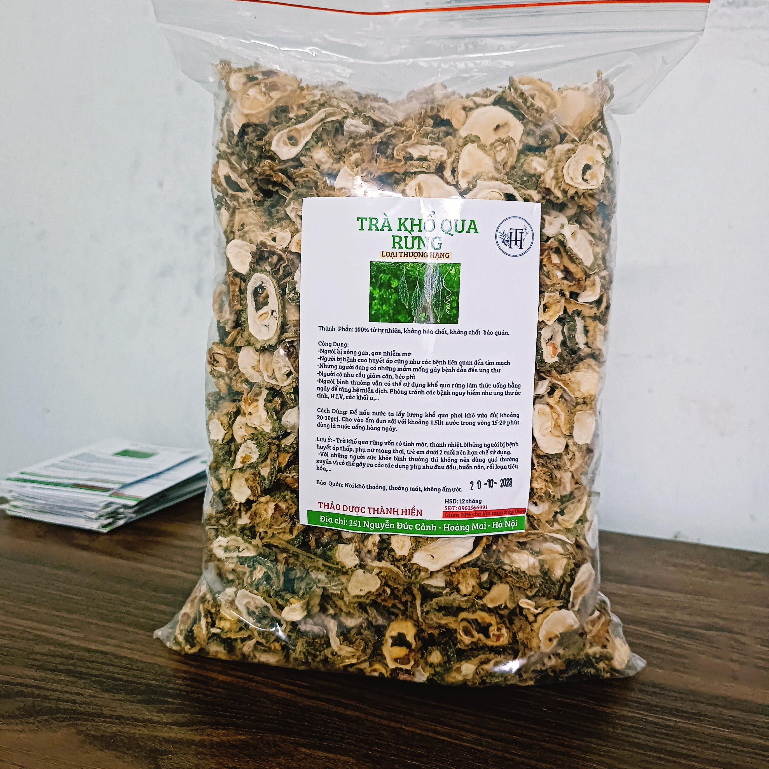 Trà khổ qua rừng 1kg hàng sạch đẹp loại 1